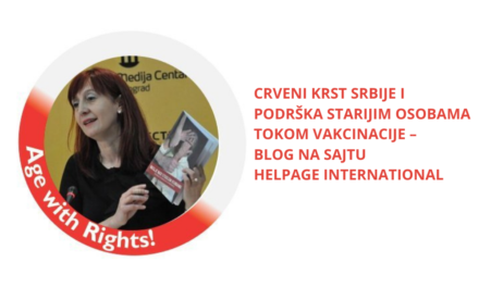 Crveni krst Srbije i podrška starijim osobama tokom vakcinacije – Blog na sajtu HelpAge International
