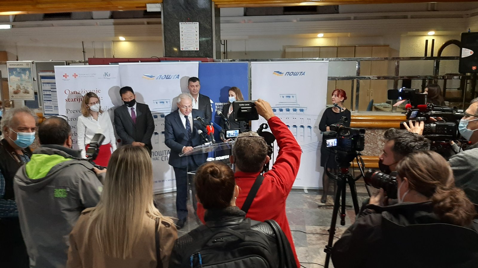 posta srbije predsednik crvenog krsta srbije, natasa todorovic, ambasadorka austrije, ministar, poverenica za rodnu ravnopravnost, kampanja